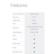 TEFAL 20CM ICE FORCE SLICING KNIFE | K2320714